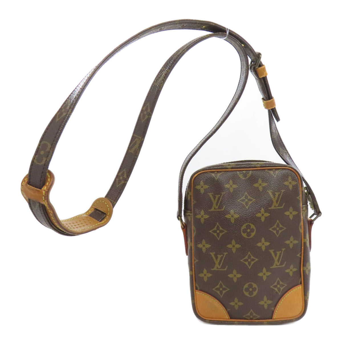 LOUIS VUITTON Shoulder Bag Monogram canvas Brown Amazone