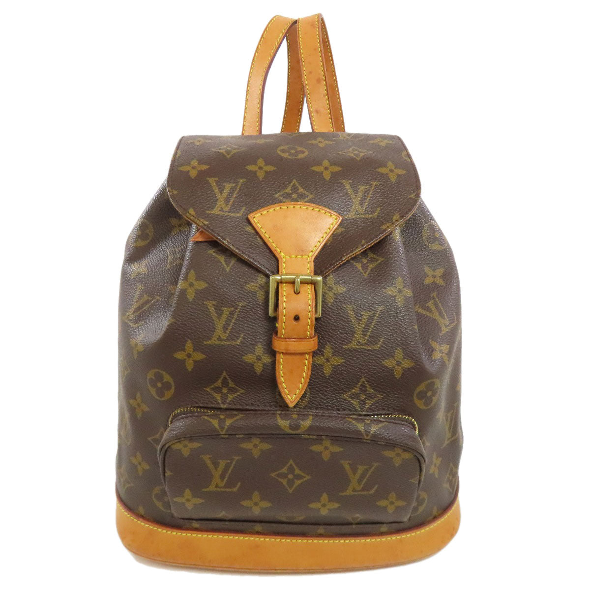 LOUIS VUITTON Backpack Monogram canvas Brown MontsourisMM