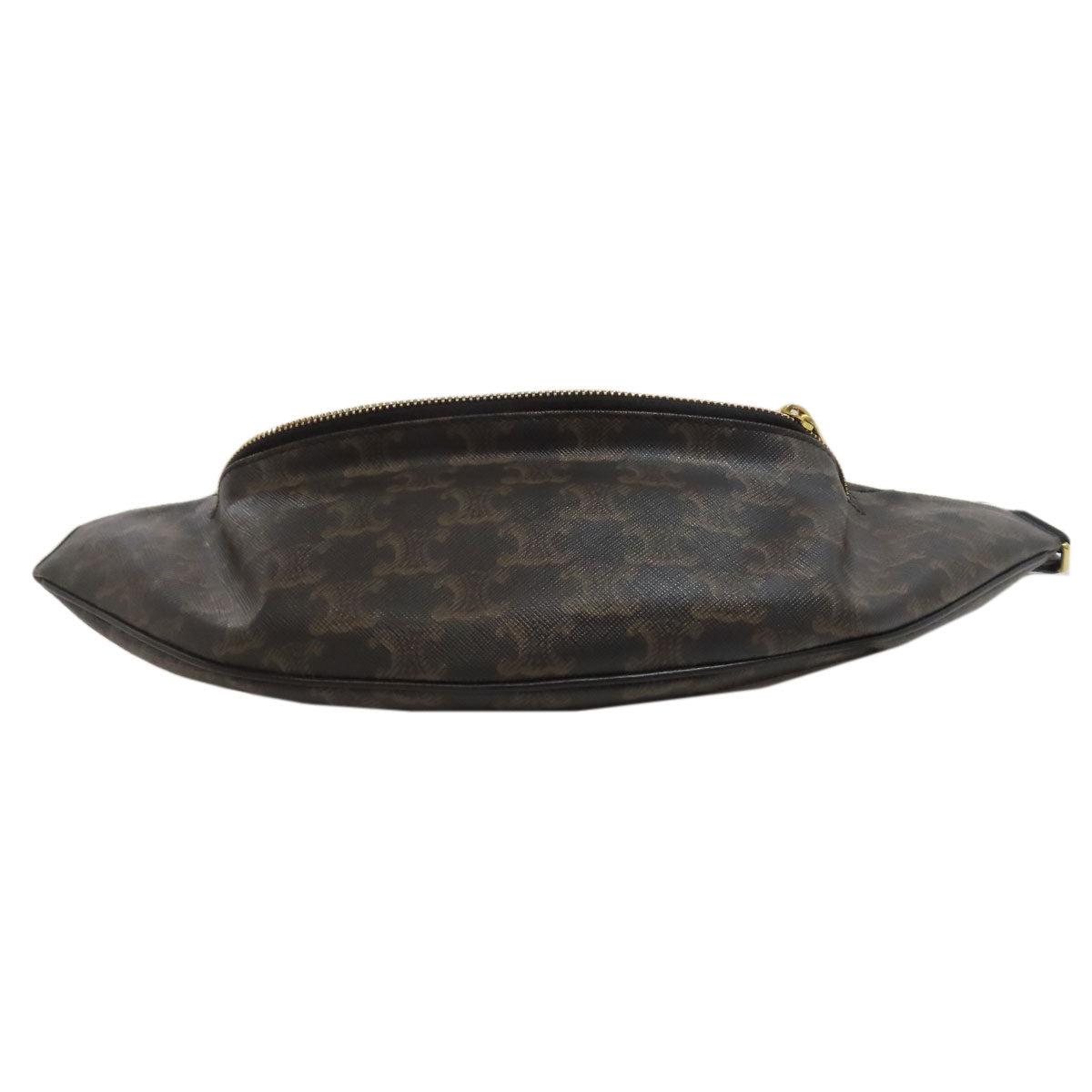CELINE Sling bag PVC Brown Triomphe Women
