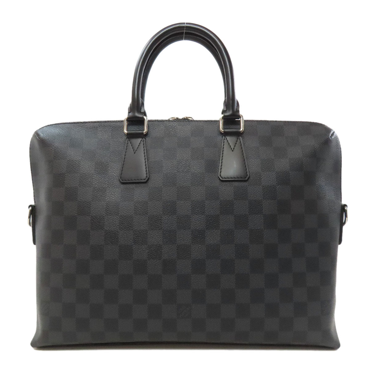 LOUIS VUITTON Business bag Damier canvas gray Porto Documan Jule PDJ mens