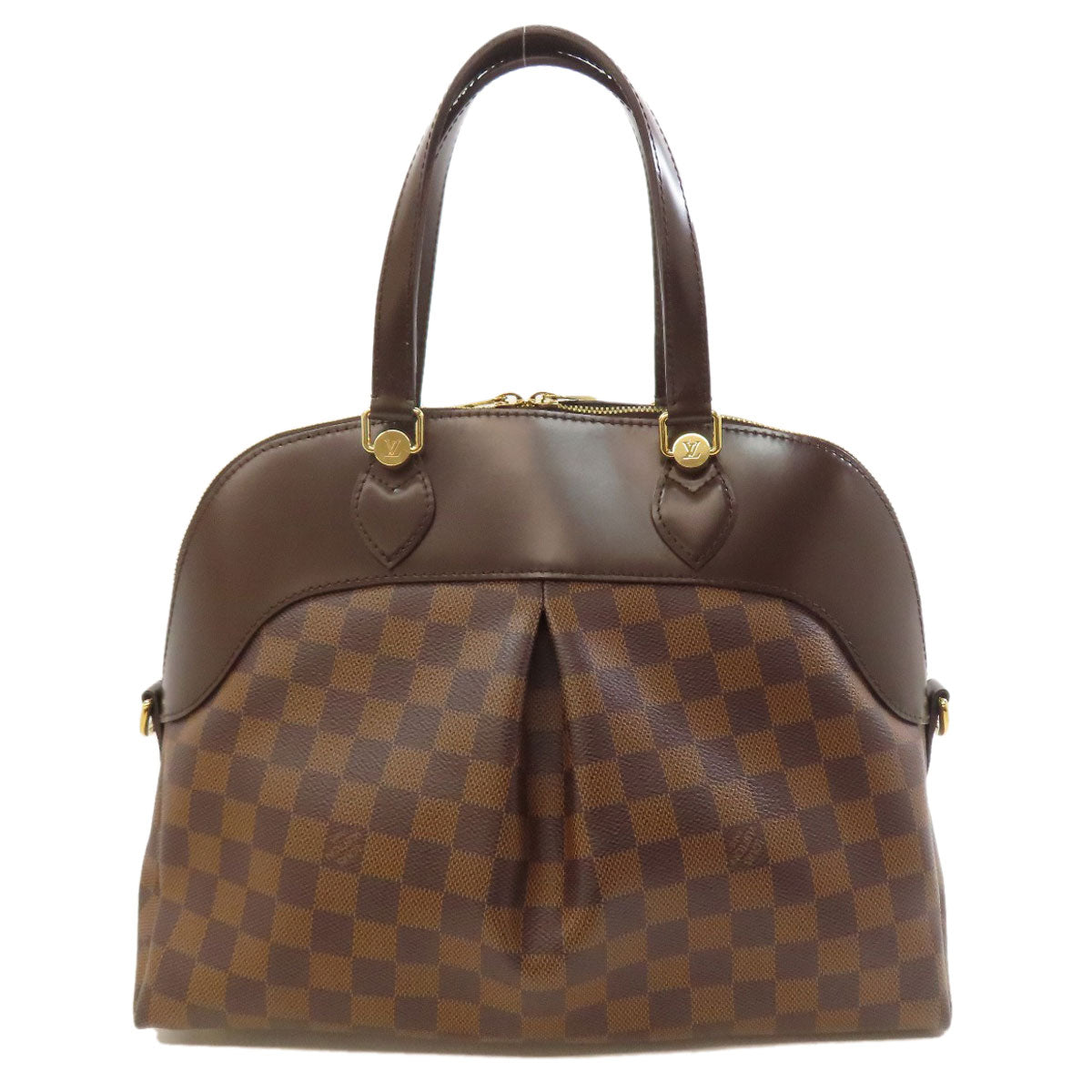 LOUIS VUITTON Handbag Damier canvas Brown Salvi Women