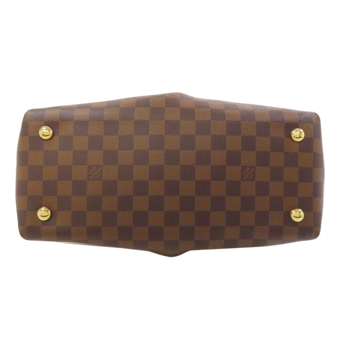 LOUIS VUITTON Handbag Damier canvas Brown Salvi Women