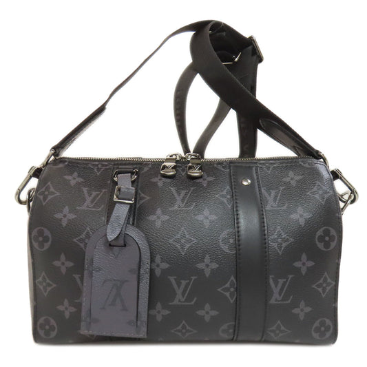 LOUIS VUITTON Shoulder Bag Monogram canvas black City Keepall Women