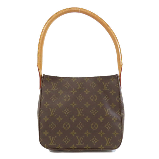 LOUIS VUITTON Shoulder Bag Monogram canvas Brown LoopingMM