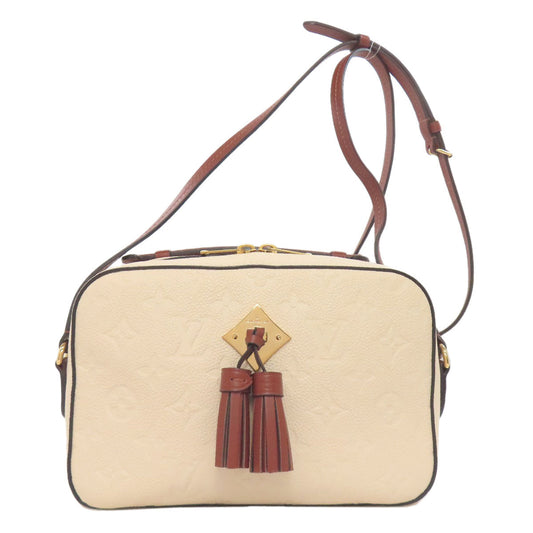 LOUIS VUITTON Shoulder Bag Ann Platt beige Saintonge USA Women