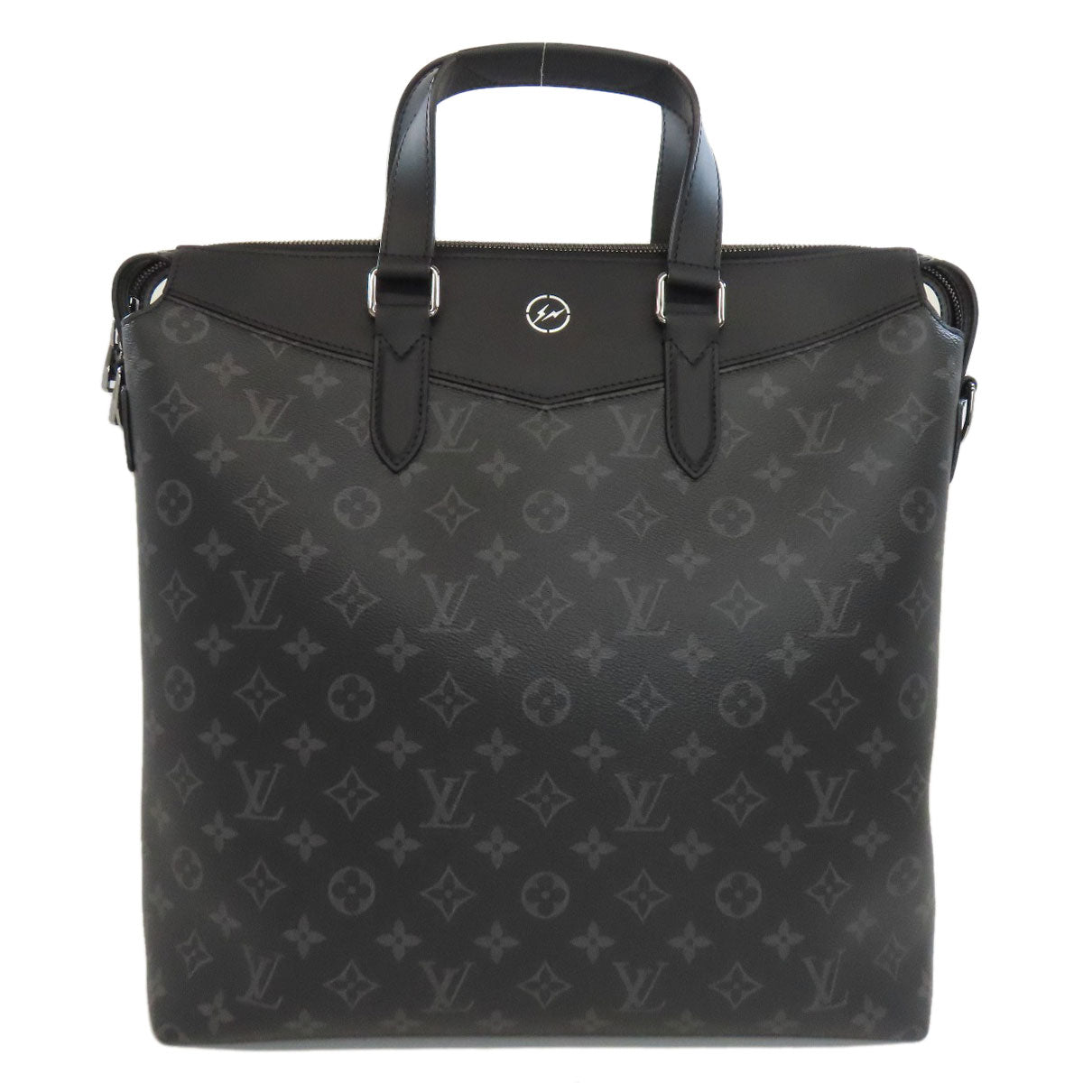 LOUIS VUITTON Business bag Monogram Eclipse black Explorer Fragment Collaboration mens