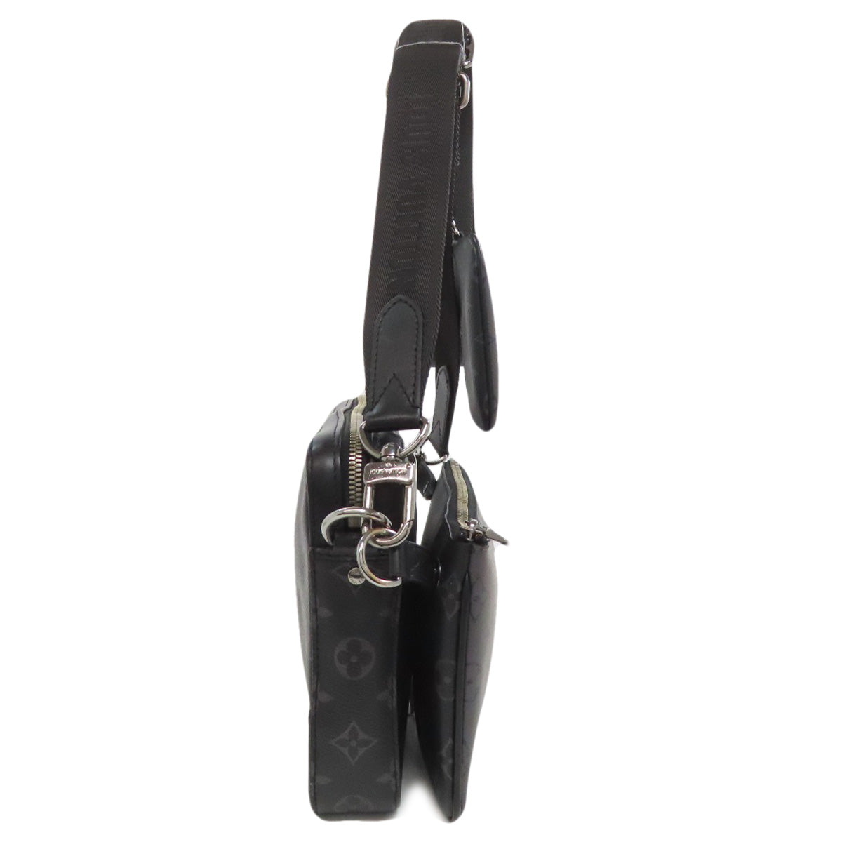 LOUIS VUITTON Shoulder Bag Monogram Eclipse black Trio Messenger Women