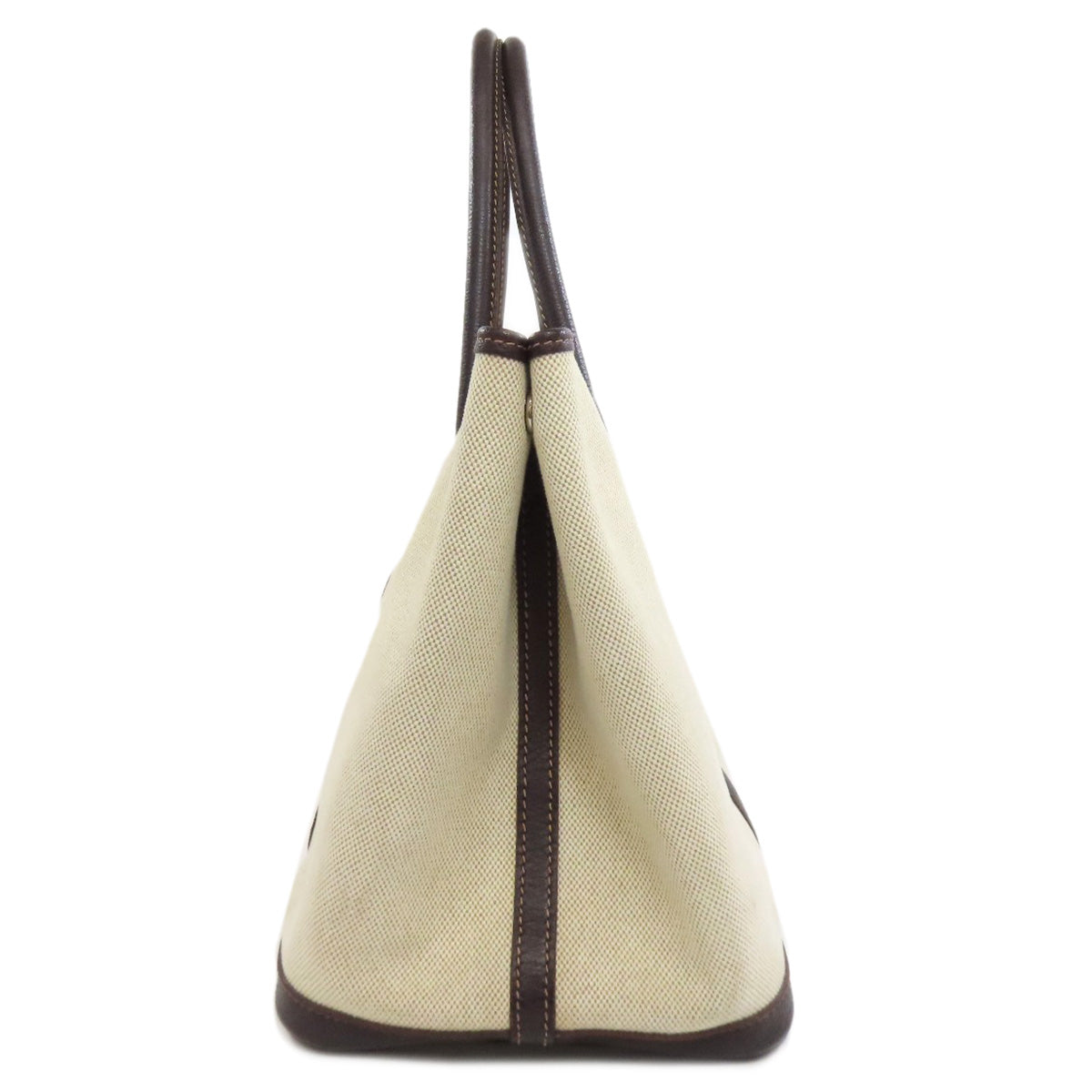 HERMES Tote Bag Tower ash Brown Garden party PM