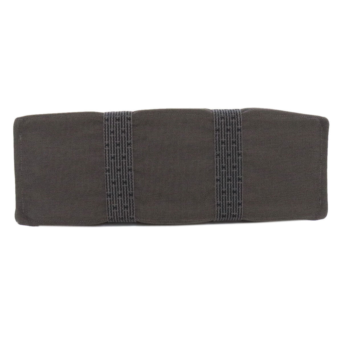 HERMES Tote Bag canvas gray Her LineGM