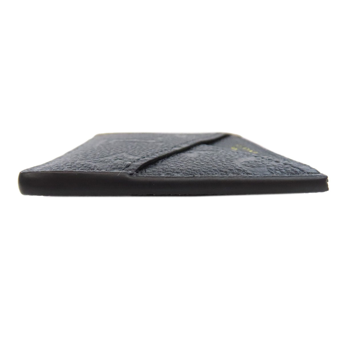 LOUIS VUITTON Card Case Ann Platt black Porte Cartes - Crisscross Women