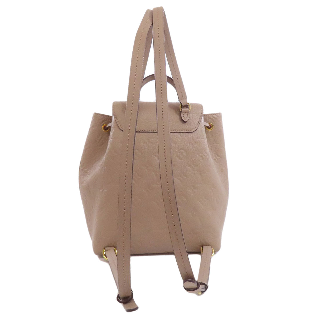 LOUIS VUITTON Backpack Ann Platt beige MontsourisPM