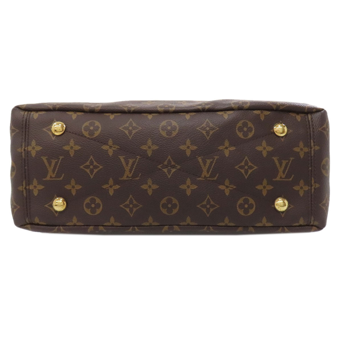 LOUIS VUITTON Handbag Monogram canvas Brown Pallas