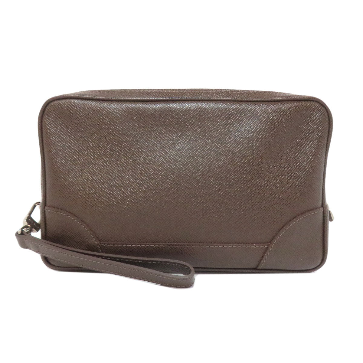 Luxury Women's Handbag | LOUIS VUITTON business bag Taiga Leather Brown Pavel