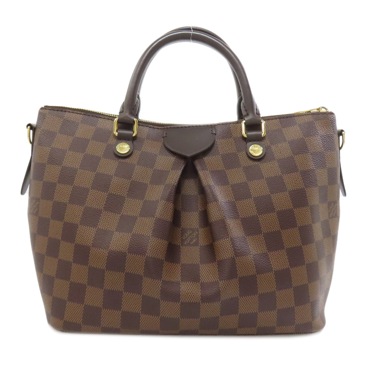 LOUIS VUITTON Tote Bag Damier canvas Brown Sienna PM