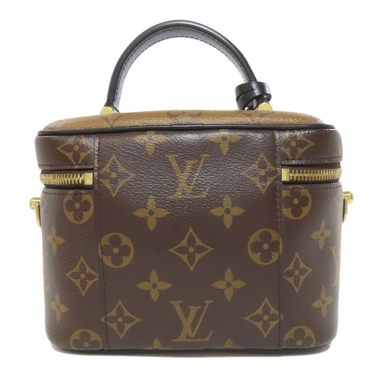 LOUIS VUITTON Handbag Monogram reverse Brown Vanity NVPM Women
