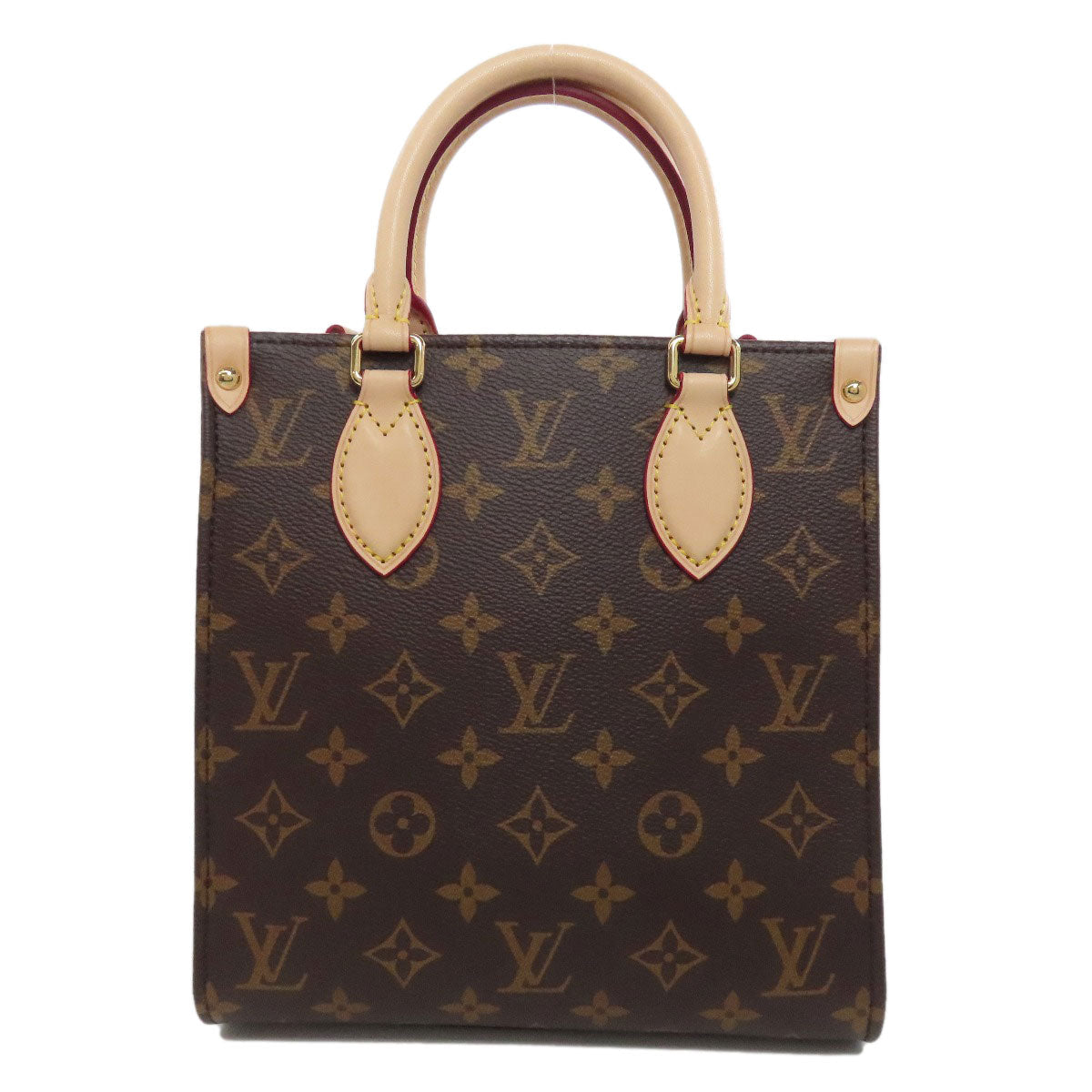 LOUIS VUITTON Handbag Monogram canvas Brown Sac PlatBB Women