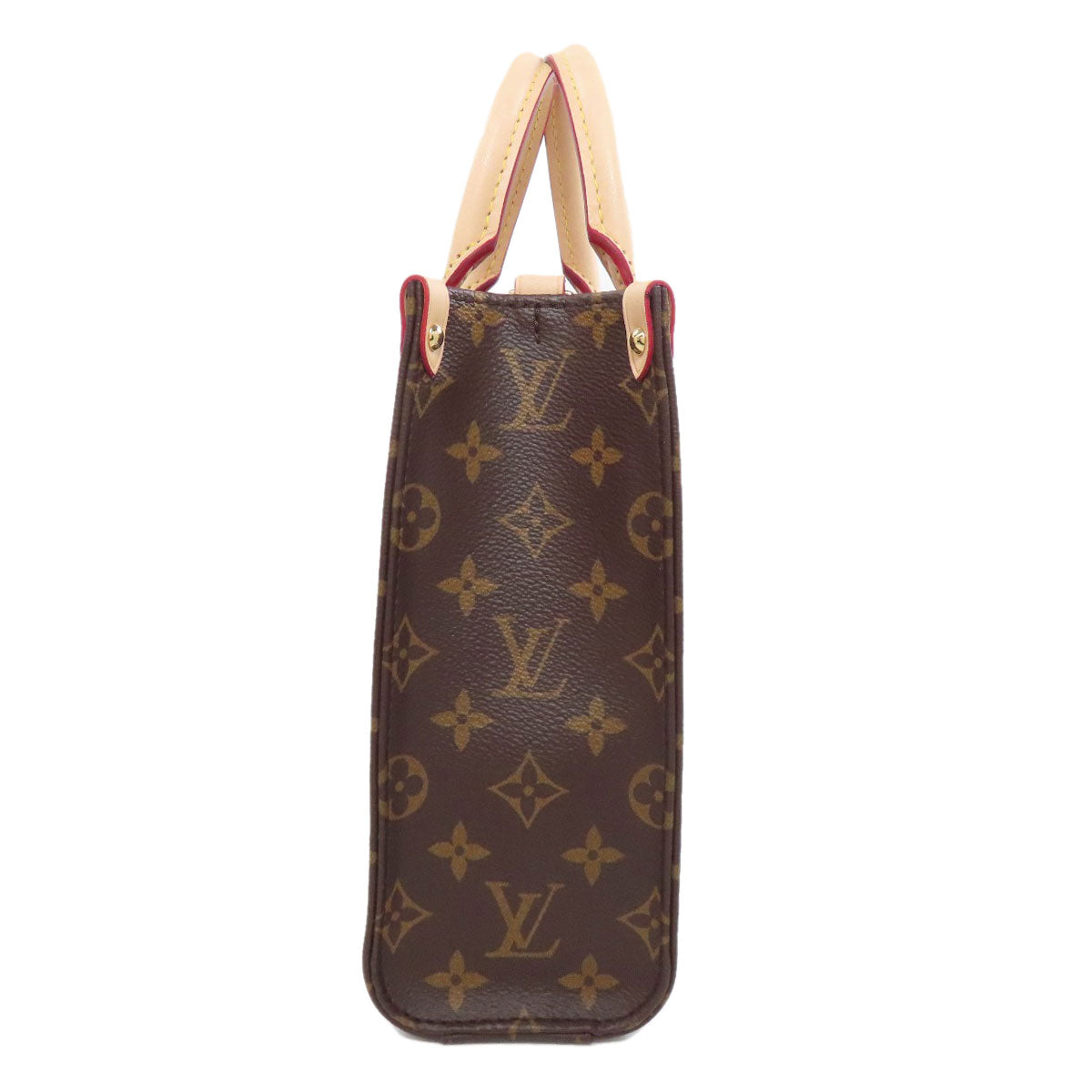 LOUIS VUITTON Handbag Monogram canvas Brown Sac PlatBB Women