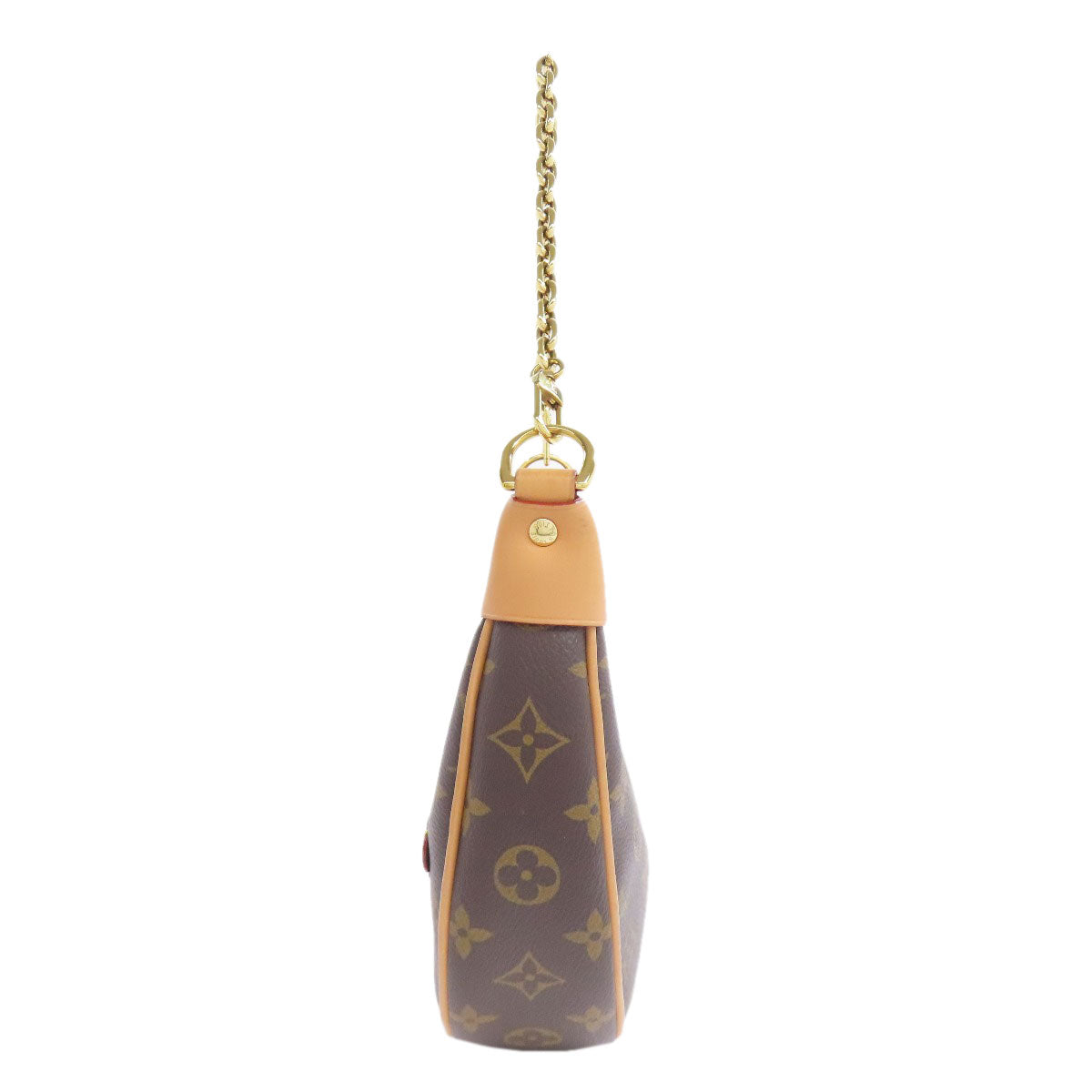 LOUIS VUITTON Handbag Monogram canvas Brown loop Women