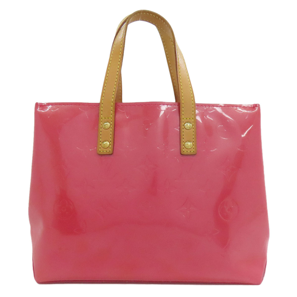 LOUIS VUITTON Handbag Vernis pink Lead PM
