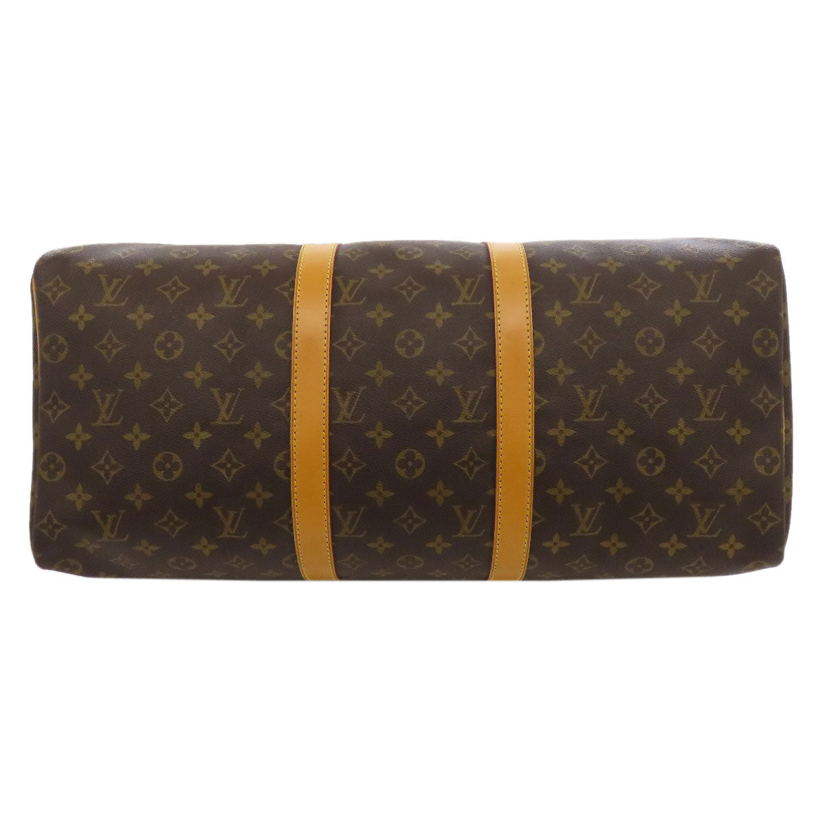 LOUIS VUITTON Boston Duffel bag Monogram canvas Brown Keepall 50 Women