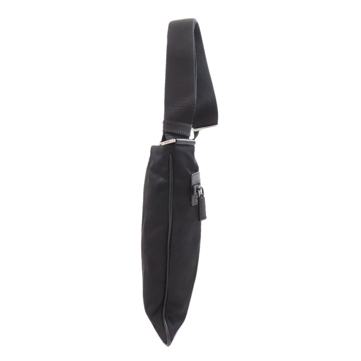PRADA Shoulder Bag VA0340 Nylon black logoMetal Women