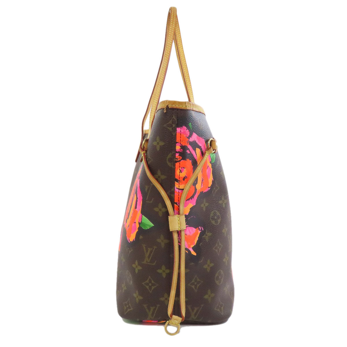 LOUIS VUITTON Tote Bag Monogram canvas Brown Neverfull MM Old Women