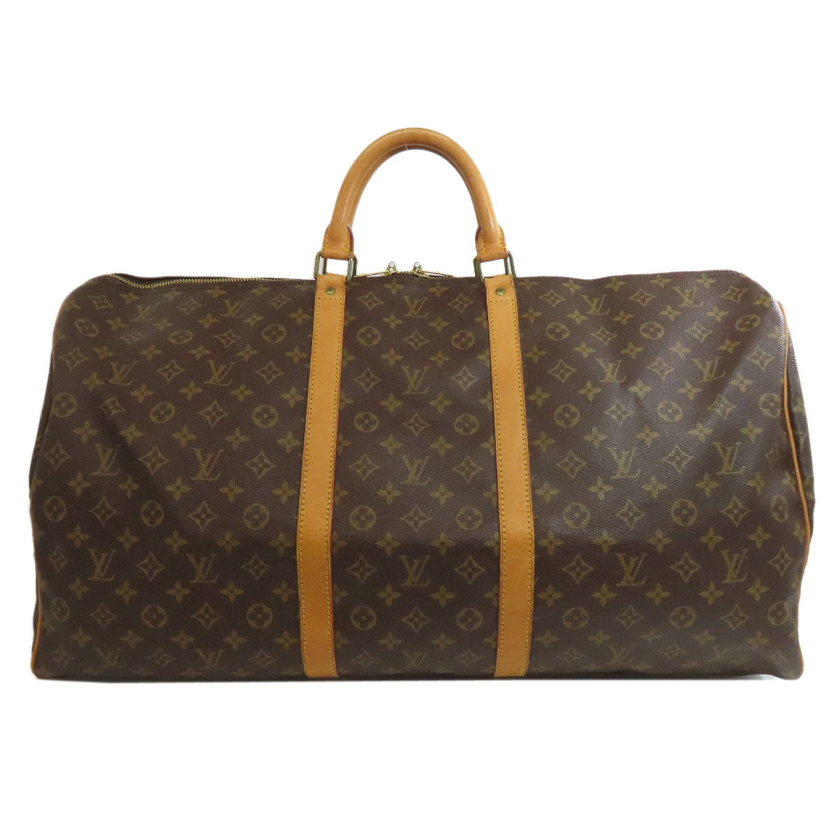 LOUIS VUITTON Boston Duffel bag Monogram canvas Brown Keepall 60