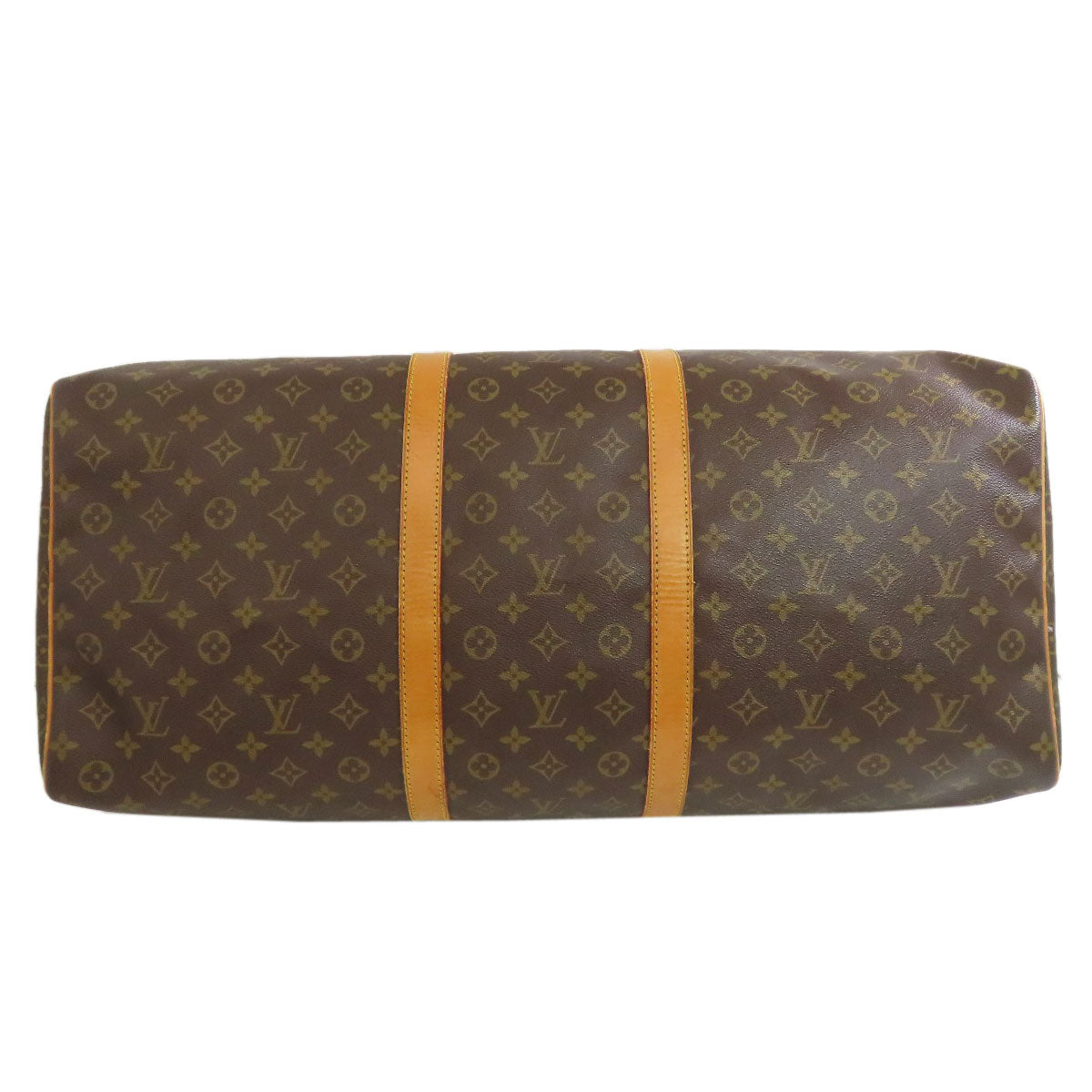 Luxury Women's Handbag | LOUIS VUITTON Boston Duffel bag Monogram canvas Brown Keepall 60