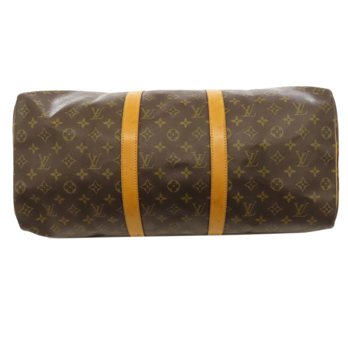 LOUIS VUITTON Boston Duffel bag Monogram canvas Brown Keepall 50