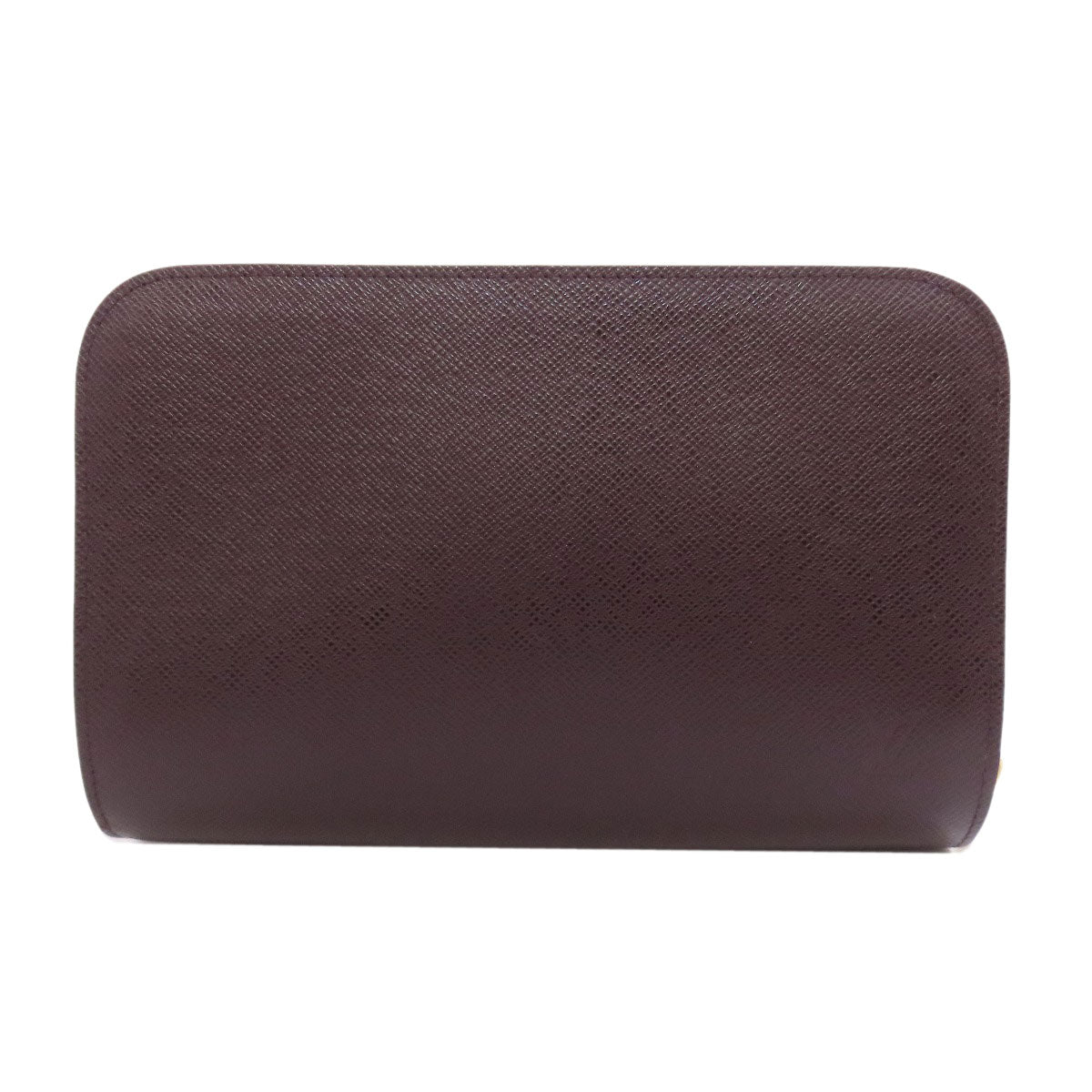 LOUIS VUITTON business bag Taiga Leather purple Baikal mens