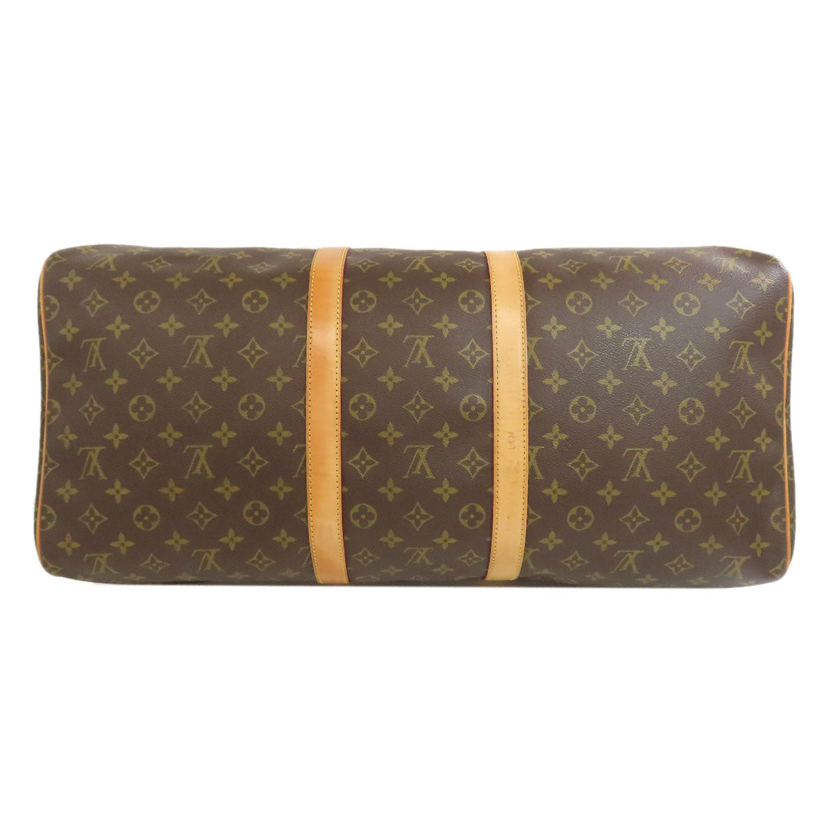 Luxury Women's Handbag | LOUIS VUITTON Boston Duffel bag Monogram canvas Brown Keepall 55