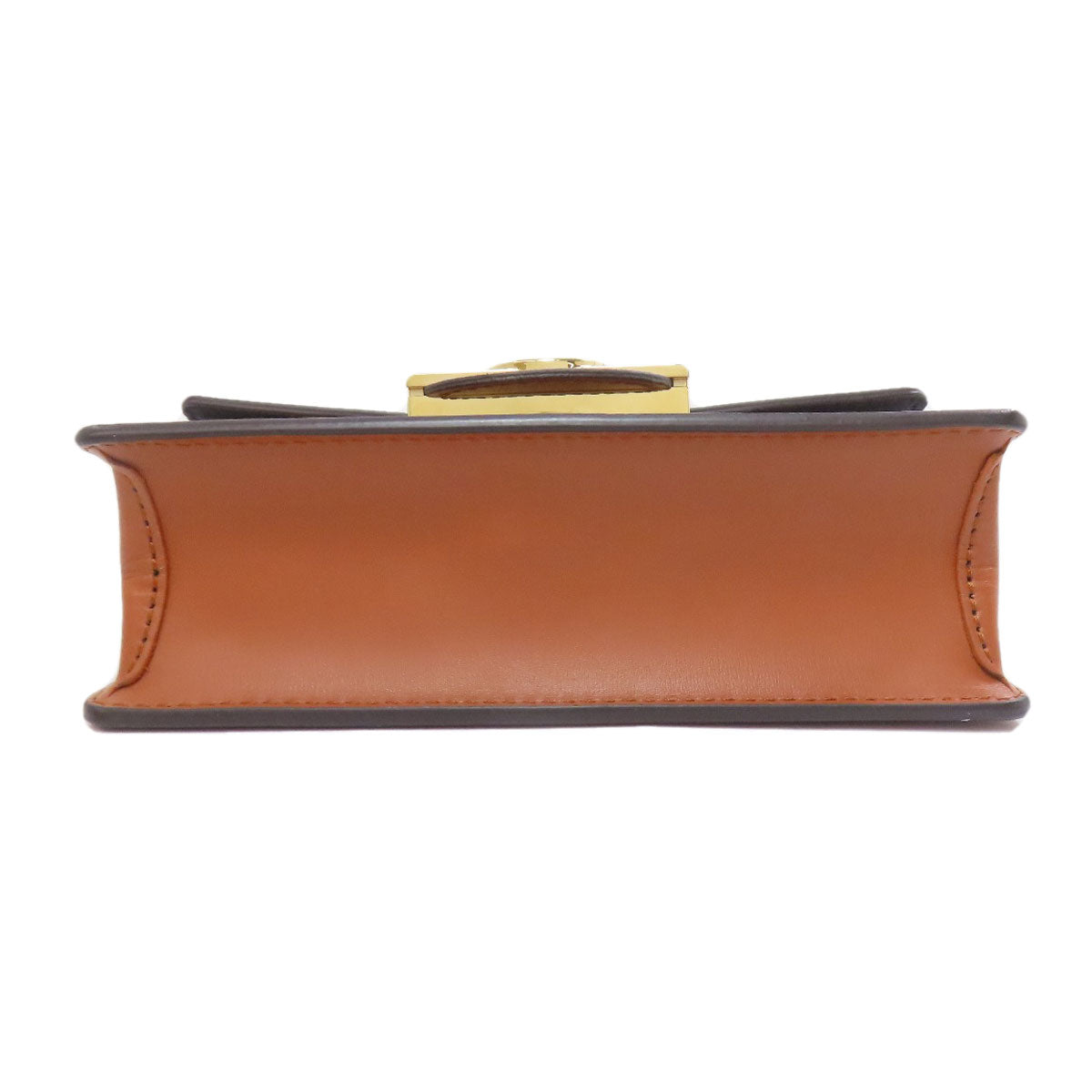 LOUIS VUITTON Shoulder Bag Monogram reverse Brown Portefeuille Dauphine Women