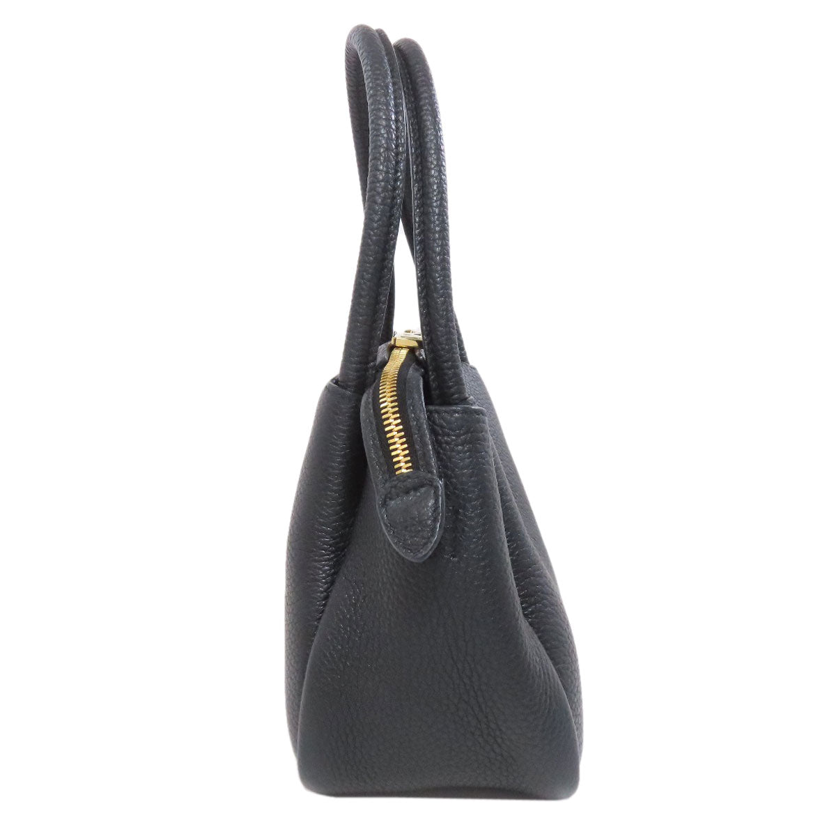PRADA Handbag leather black 2WAY Women
