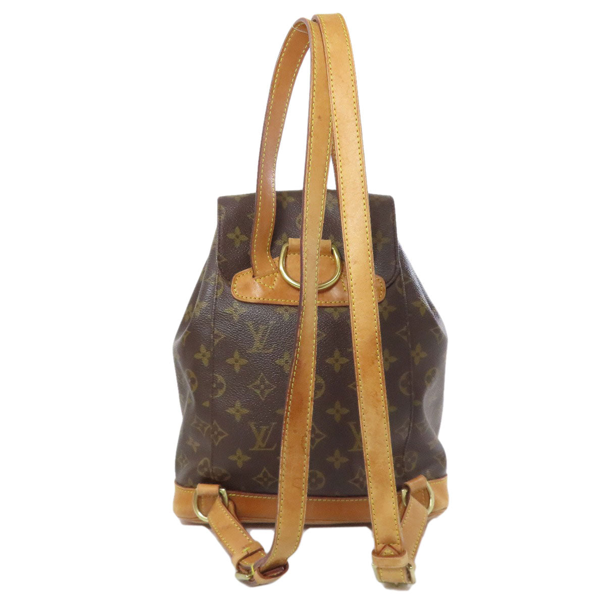 LOUIS VUITTON Backpack Monogram canvas Brown MontsourisMM Women