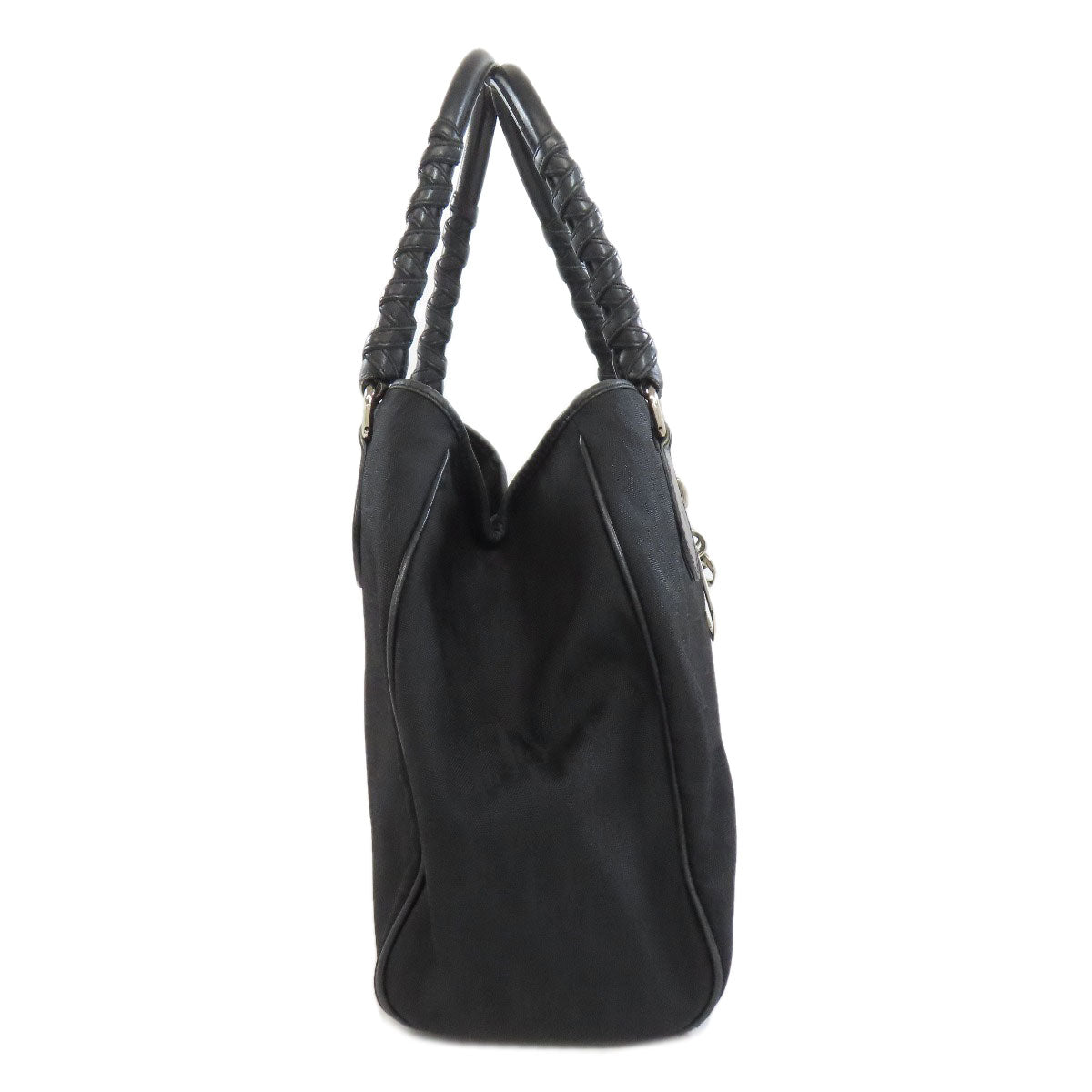 Christian Dior Handbag Nylon black Trotter Pattern
