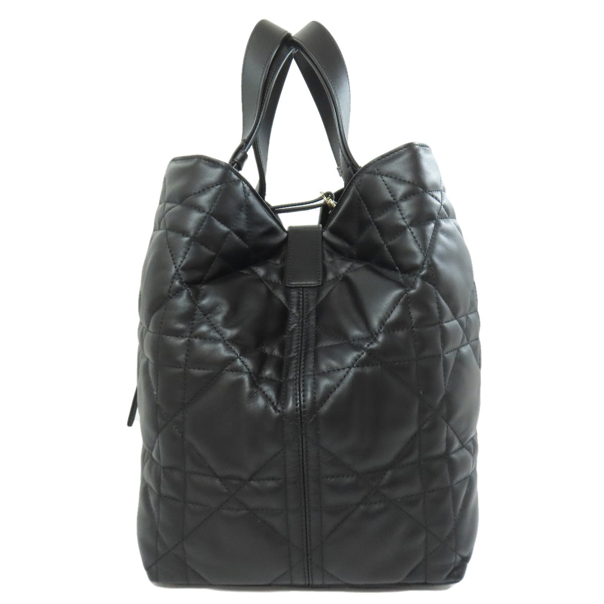 Christian Dior Tote Bag Calfskin black Lady Dior Women