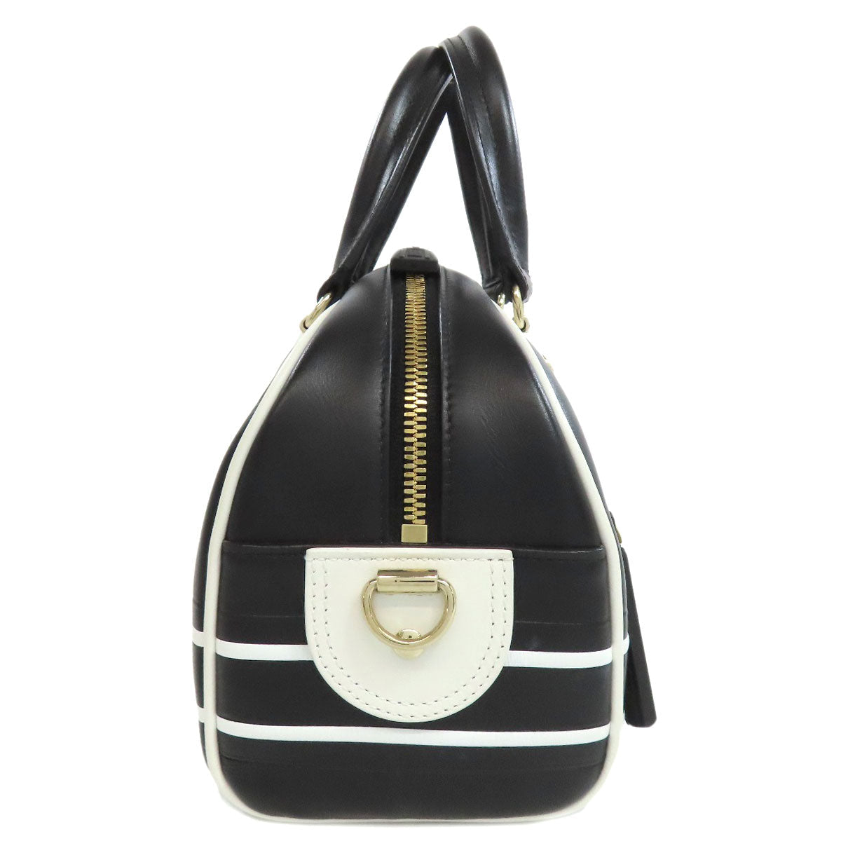 Christian Dior Handbag Calfskin black Vibe 2WAY Women