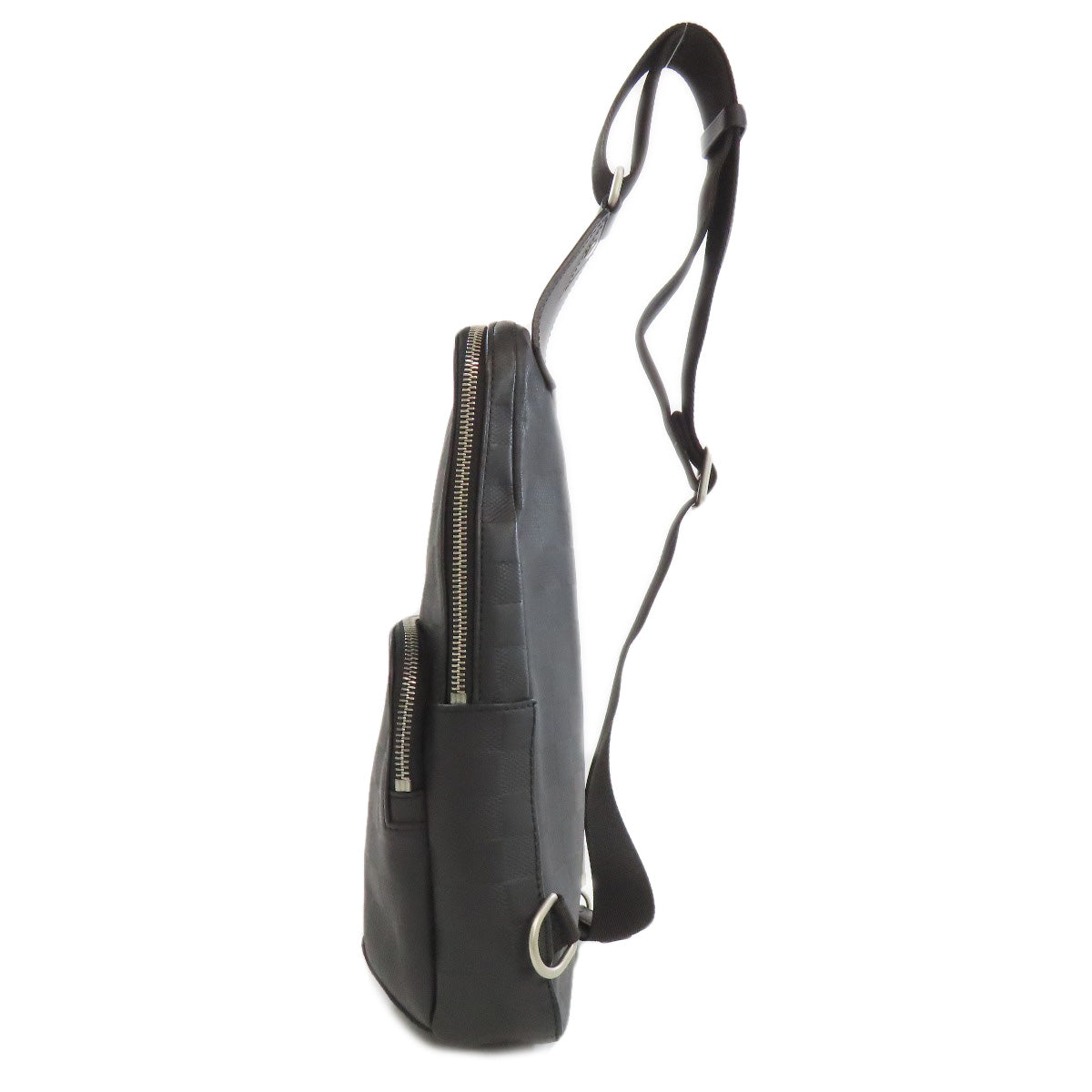 LOUIS VUITTON Sling bag Damier Anfini black Avenue Sling