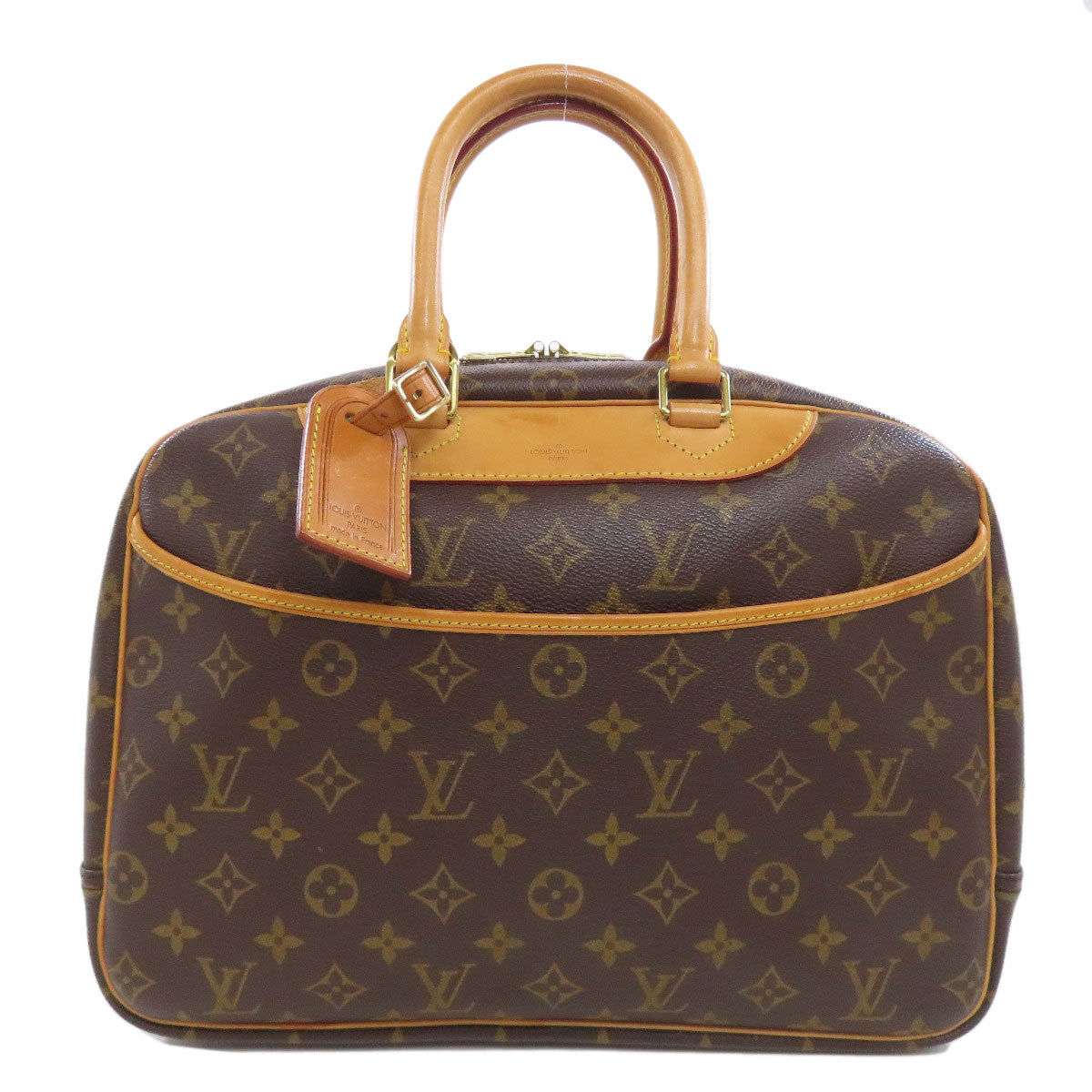 LOUIS VUITTON Boston Duffel bag Monogram canvas Brown Deauville