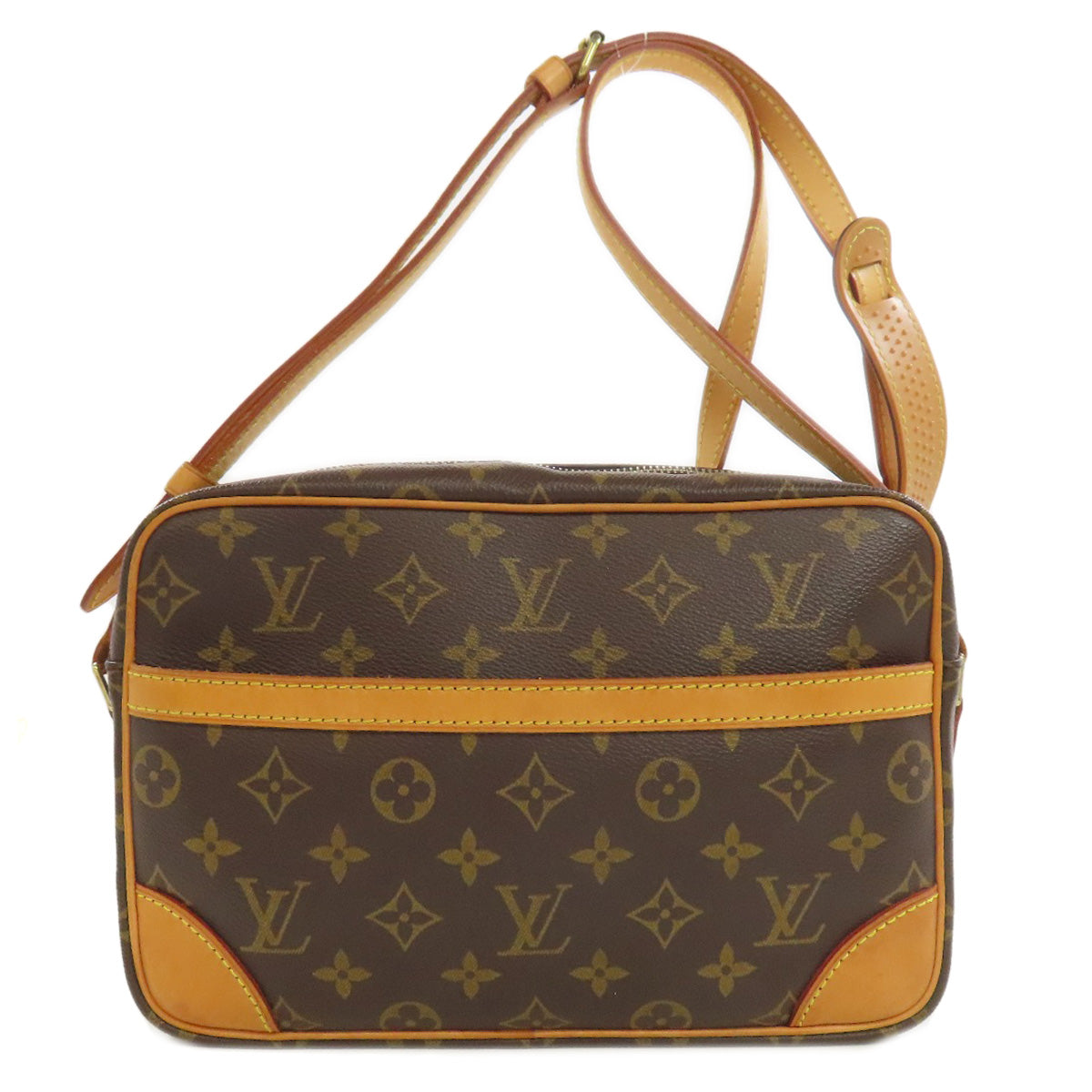 LOUIS VUITTON Shoulder Bag Monogram canvas Brown Trocadero27