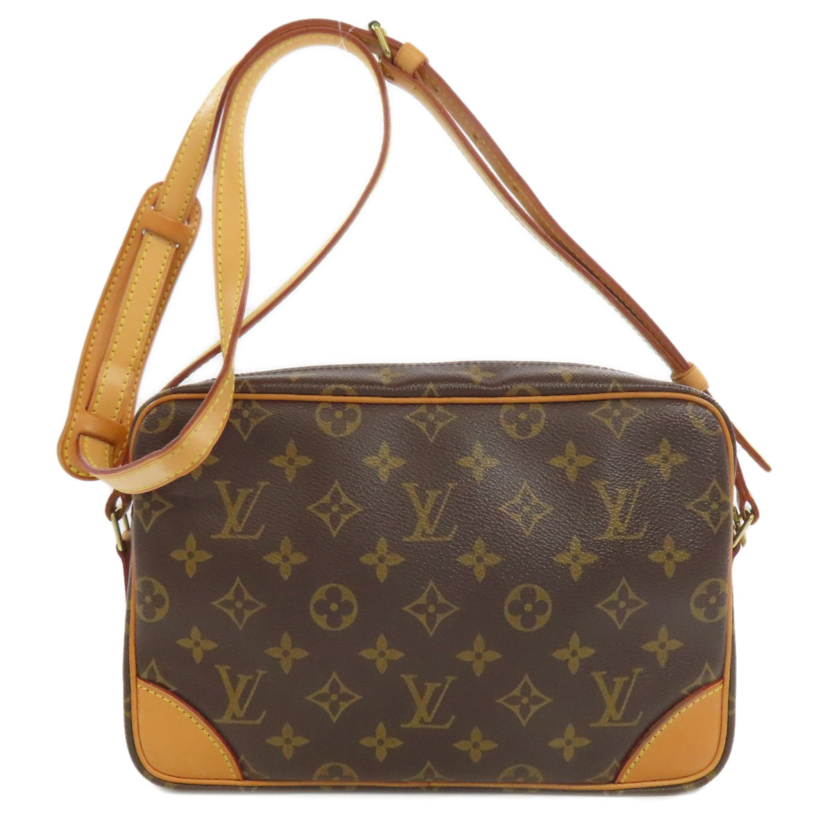 LOUIS VUITTON Shoulder Bag Monogram canvas Brown Trocadero27