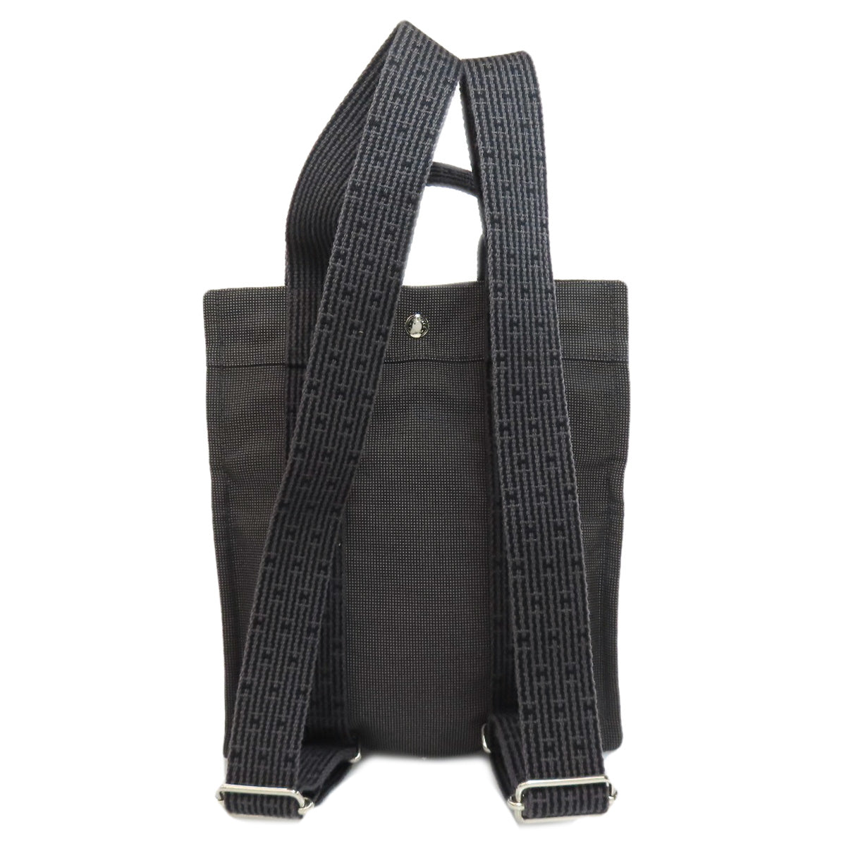 HERMES Backpack canvas gray Her Line add PM