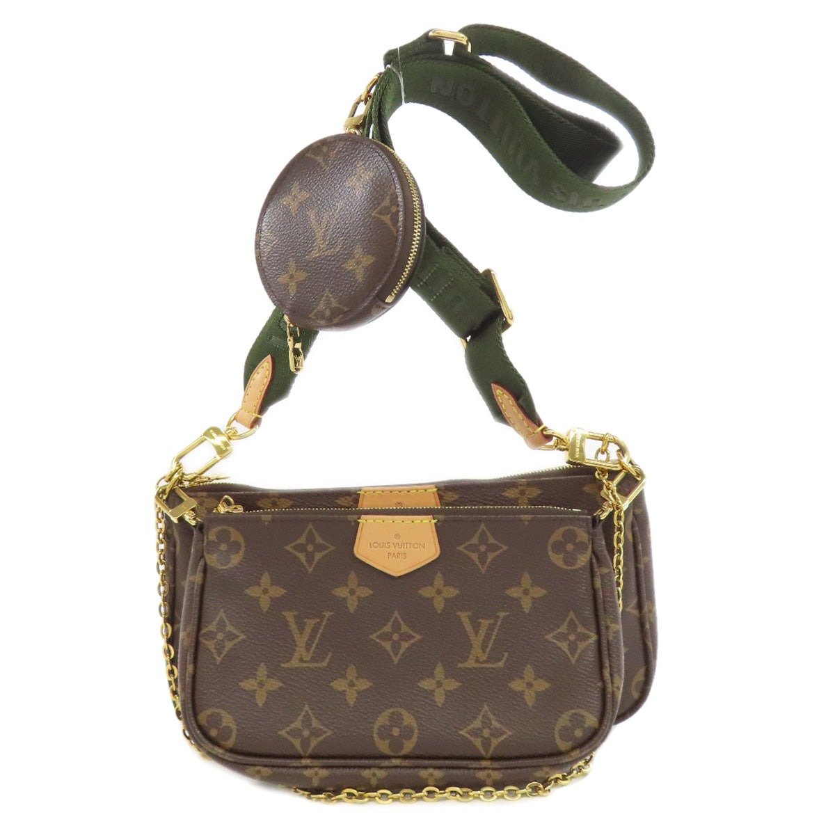 LOUIS VUITTON Shoulder Bag Monogram canvas Brown Multi Pochette Accessoires