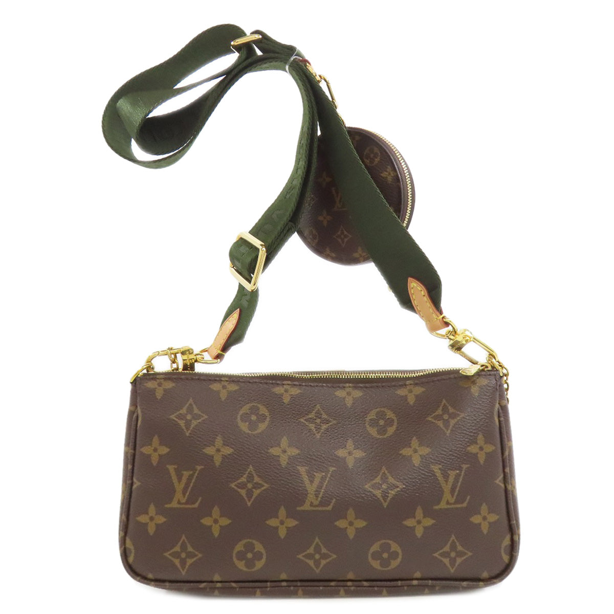 LOUIS VUITTON Shoulder Bag Monogram canvas Brown Multi Pochette Accessoires