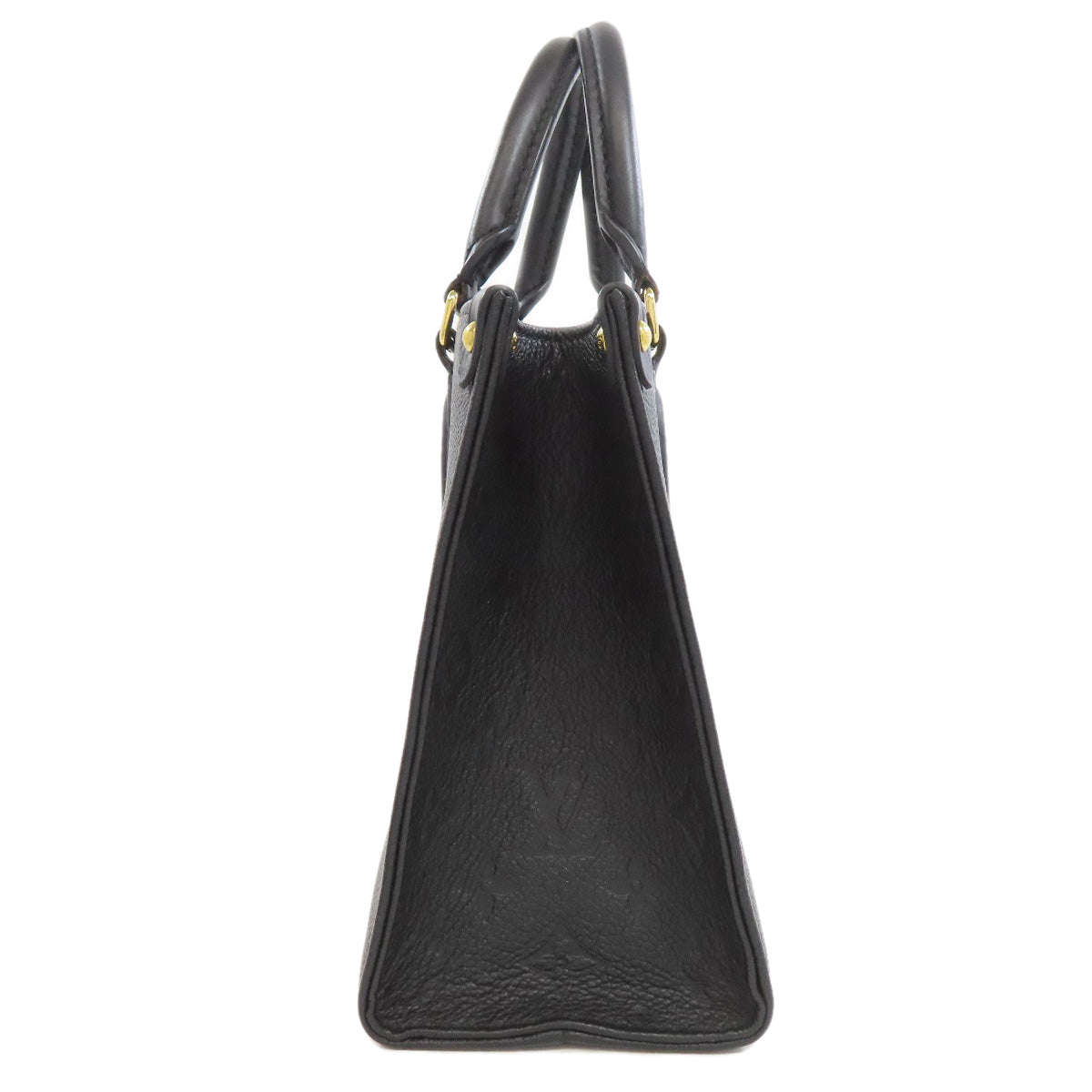 LOUIS VUITTON Handbag Ann Platt black On the Go PM