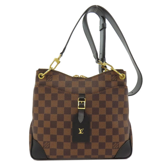 LOUIS VUITTON Shoulder Bag Damier canvas Brown Odeon NM PM