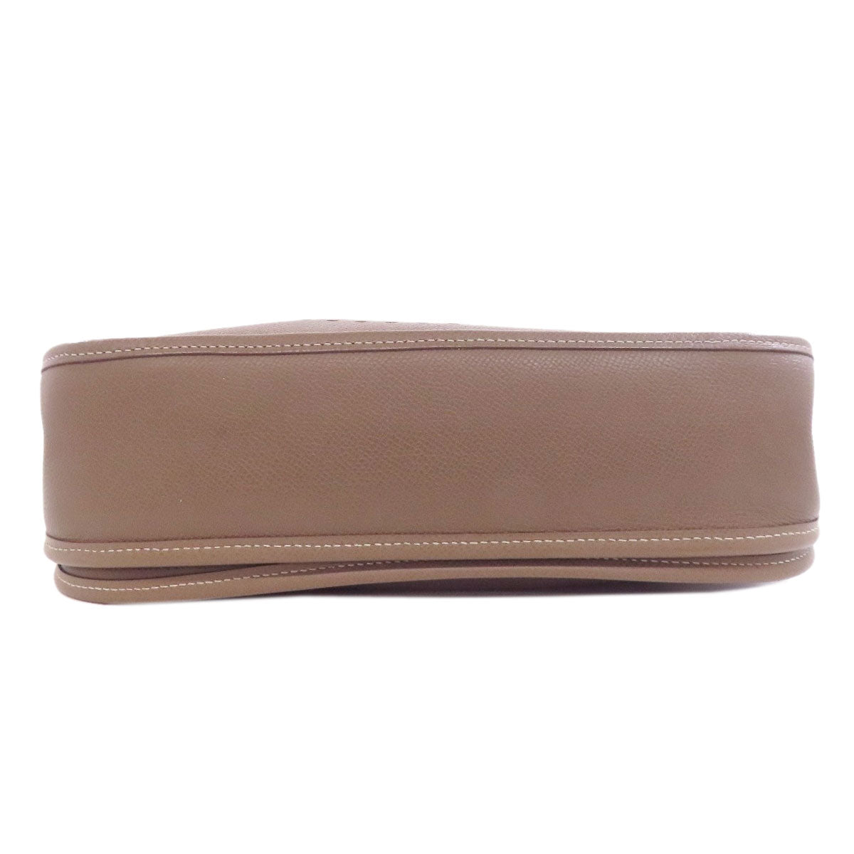 HERMES Shoulder Bag Epsom beige Evelyn 3 PM Etop SilverMetal