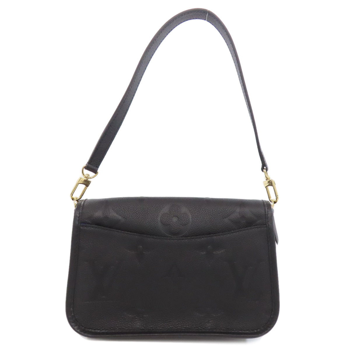 LOUIS VUITTON Handbag Ann Platt black Dianu