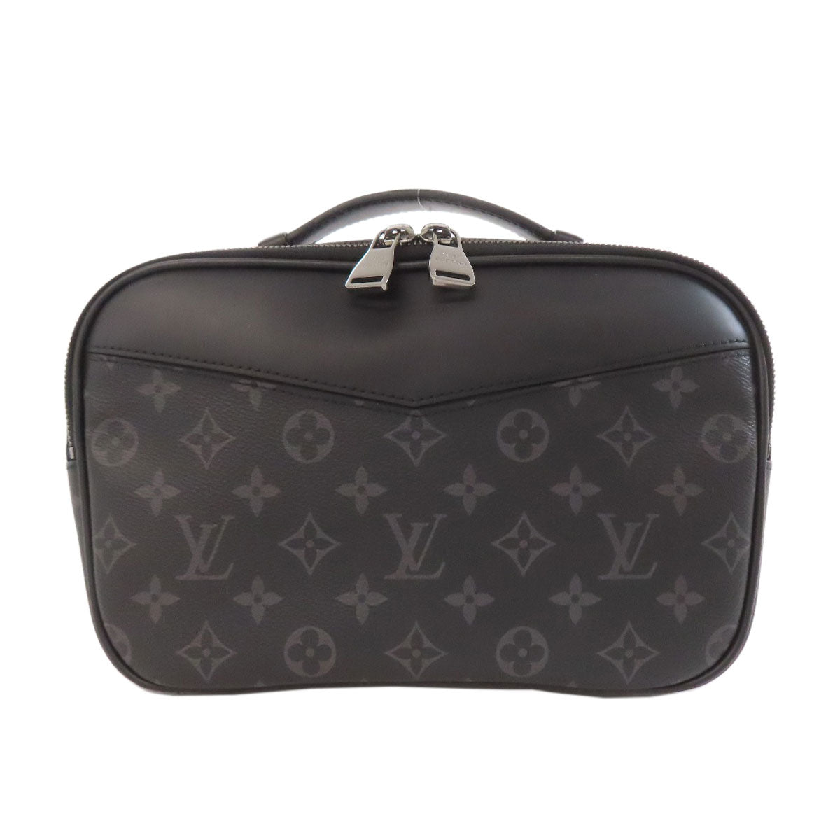 LOUIS VUITTON Handbag Monogram canvas black Bum bag