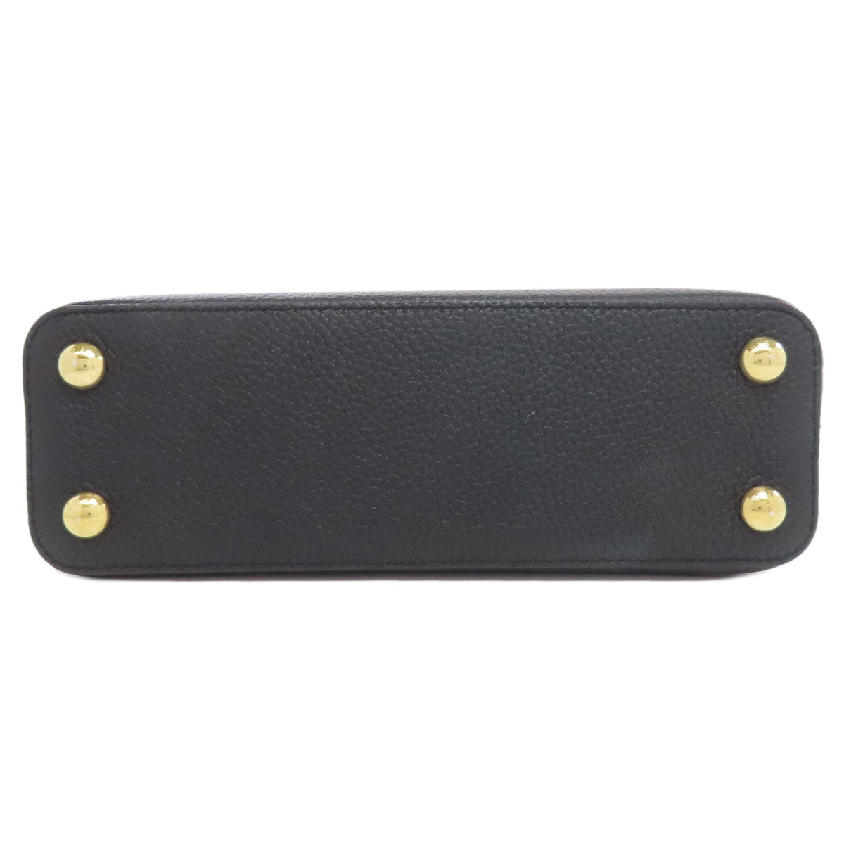 LOUIS VUITTON Handbag Calfskin black Capusine BB